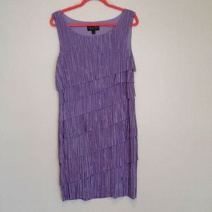 Gorgeous layered lavender Women Dress